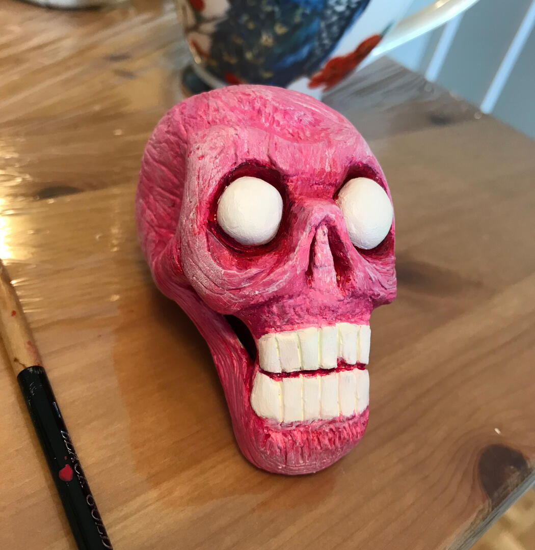 Painted head Painted head