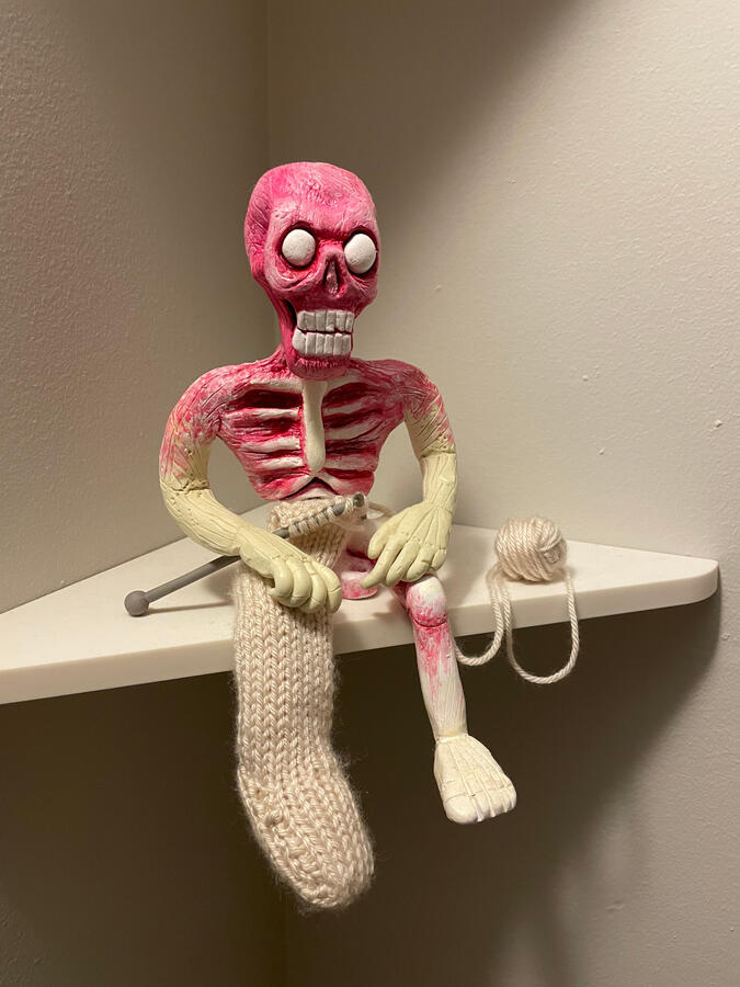 Knitting model Knitting model